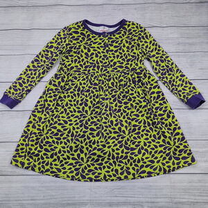 6 Hanna Andersson Neon Floral Play Dress